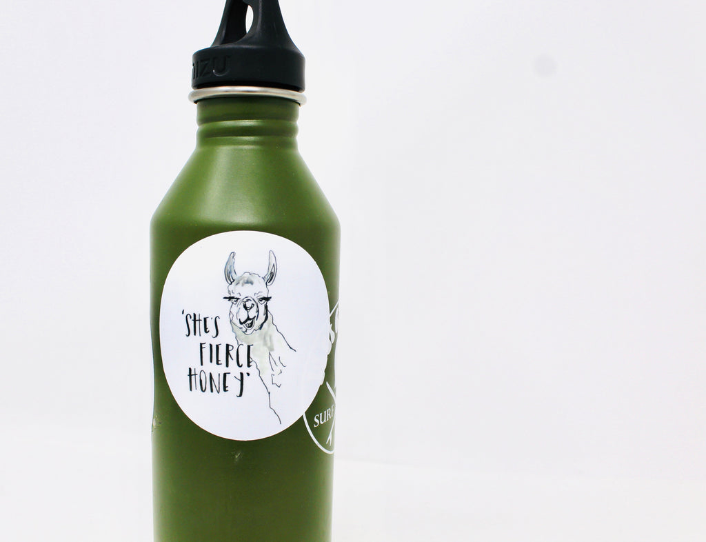 She's Fierce Honey Sticker/Decal